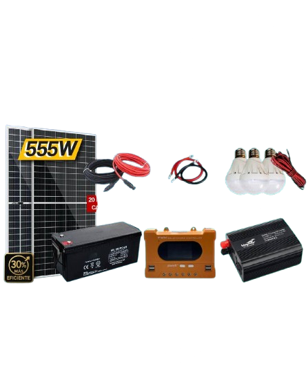 KIT SOLAR BASICO OFF GRID