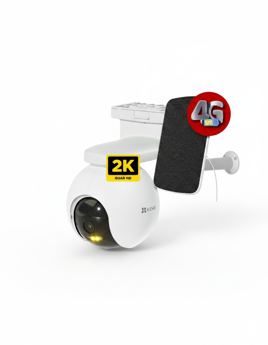 CAMARA SOLAR DE EXTERIOR GIRATORIA 4G LTE